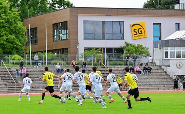 Das Benzachstadion: Wo sonst das Landesliga-Team der SG Weinstadt spielt, hätte am 1. August der VfB Stuttart auflaufen sollen.