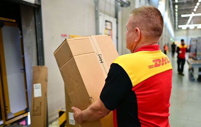 Schwere Pakete bei DHL