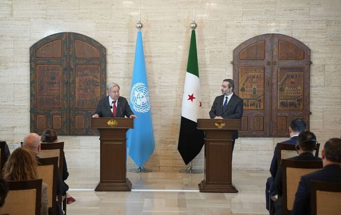 UN-Generalsekretär Guterres in Syrien