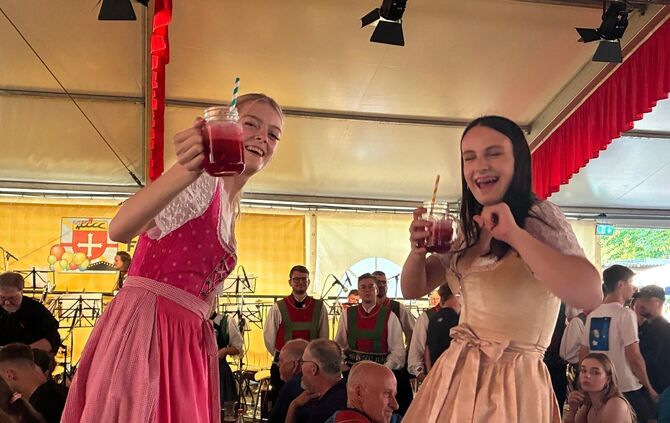 Plüderhausen feiert, nun den dritten Tag in Folge.