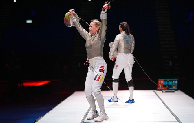 Säbelfechterin Eifler gewinnt sensationell WM-Gold