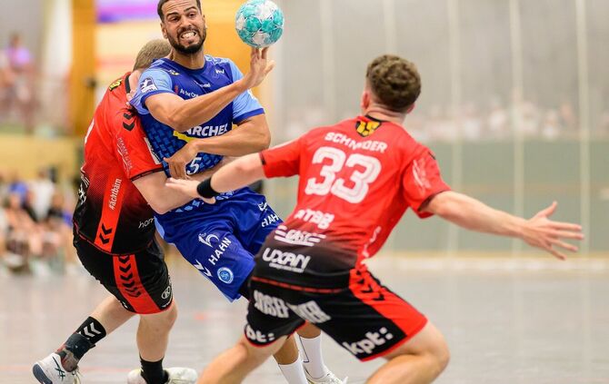 Philipp Ahouansou (mit Ball) hatte im Testspiel gegen den BSV Bern gute Szenen.