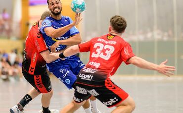 Philipp Ahouansou (mit Ball) hatte im Testspiel gegen den BSV Bern gute Szenen.