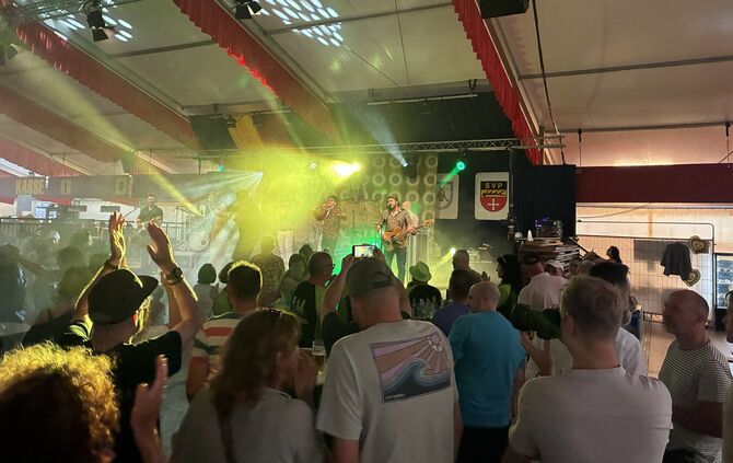 Auftritt der Familie Hossa bei den Plüderhäuser Festtagen 2026.