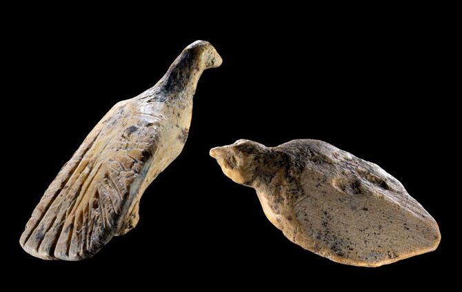 Mini-Vögel aus Elfenbein in Unesco-Höhle entdeckt