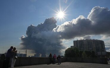 Ukraine-Krieg - Drohnenangriff auf St. Petersburg