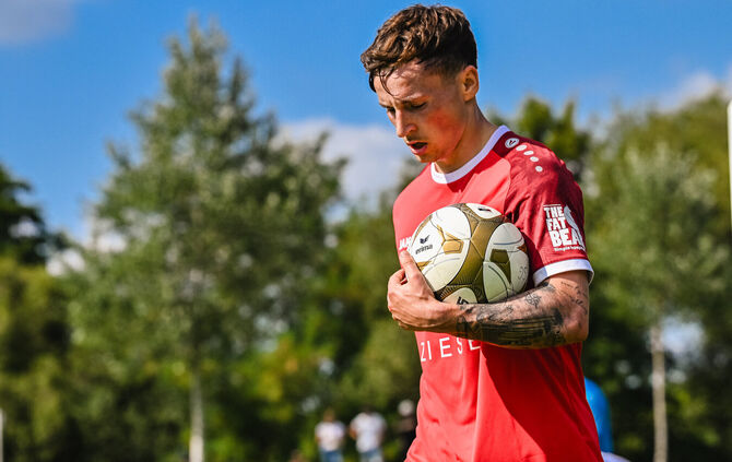 Heiße Pokalaufgabe für Spielmacher Niklas Rössler und die SG Schorndorf gegen den VfR Aalen.