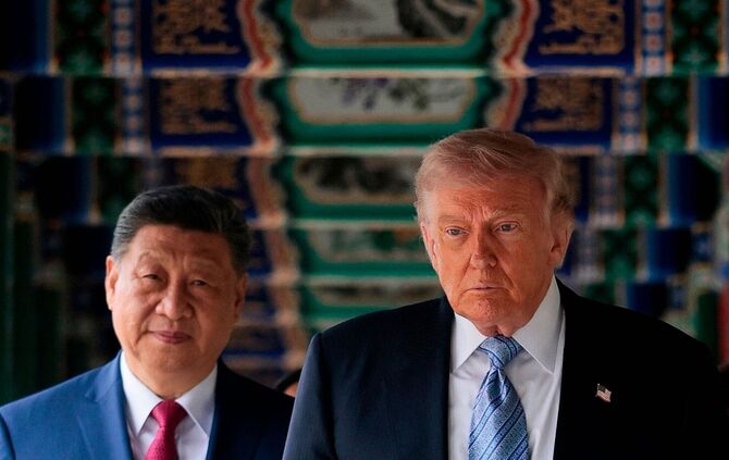 US-Präsident Trump in China