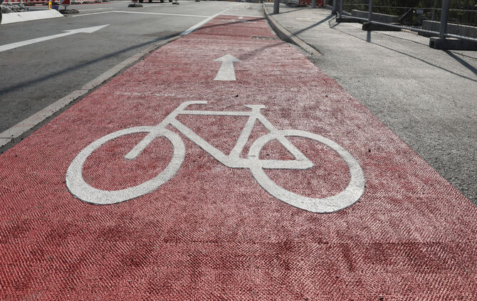 Ein Ärgernis: das Radwegenetz in Schorndorf.
