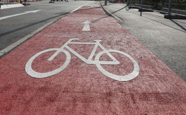 Ein Ärgernis: das Radwegenetz in Schorndorf.