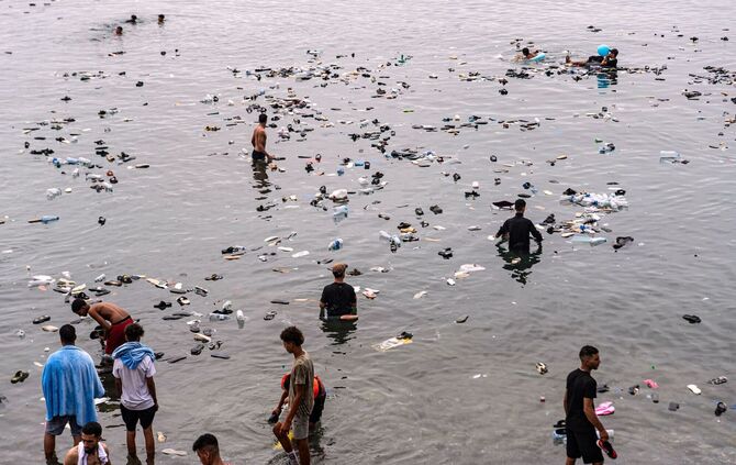 Migranten in Spanien - Ceuta