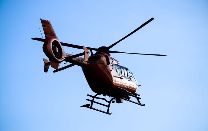 Rettungshubschrauber - Symbolbild