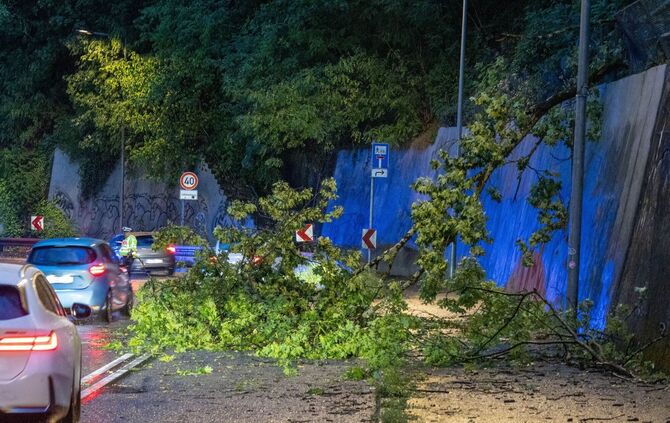 Unwetter in Baden-Württemberg