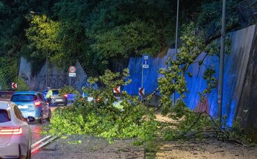 Unwetter in Baden-Württemberg