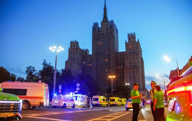 Tote und Verletzte nach Explosion in Moskauer Restaurant