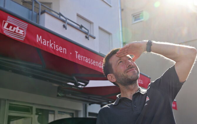 Sebastian Lutz ist Experte für Sonnenschutz. Seit Wochen macht er sich verstärkt Gedanken um eine Frage: Wie arbeitet die Firma