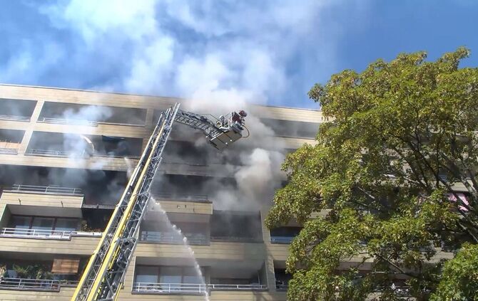 Wohnungsbrand in Heidelberg