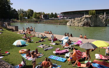 Freibadsaison im Ziegeleiseebad