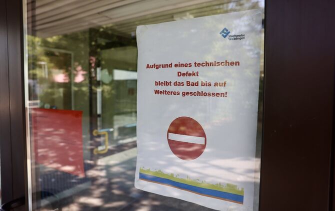 Das Hallenbad Hegnach ist wegen eines technischen Defekts der Wasserfilter aktuell geschlossen.