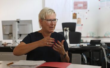 Christine Käferle, Leiterin der Waiblinger Agentur für Arbeit.