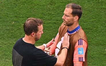 Julian Nagelsmann und Oliver Baumann