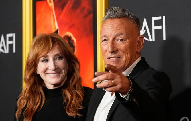 Bruce Springsteen und Patti Scialfa