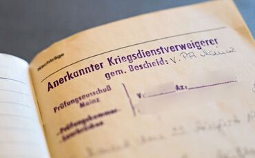 Anerkannter Kriegsdienstverweigerer