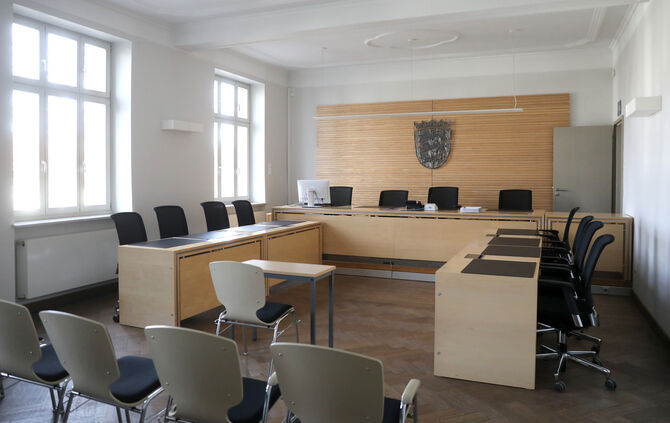 Sitzungssaal des Amtsgerichts Waiblingen (Symbolfoto).