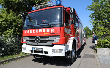 Am Dienstagnachmittag kam es zu einem Brand in Fellbach. Symbolbild