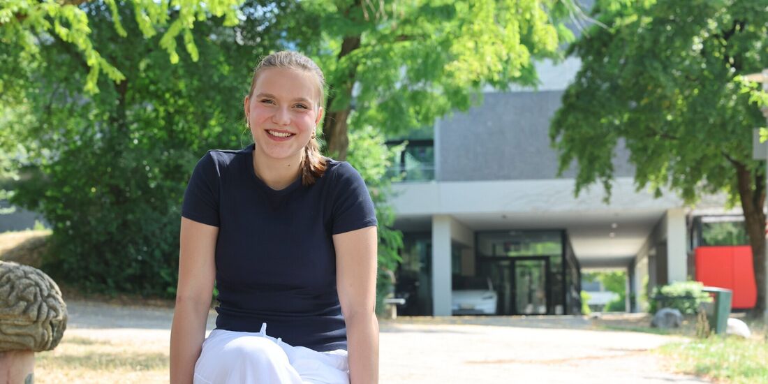 Lea Ackermann hat 1,0 am Salier-Gymnasium geschafft.