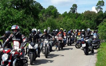 Die Motorradfreunde Haubersbronn feiern ihr 40-jähriges Jubiläum. (Archivfoto)
