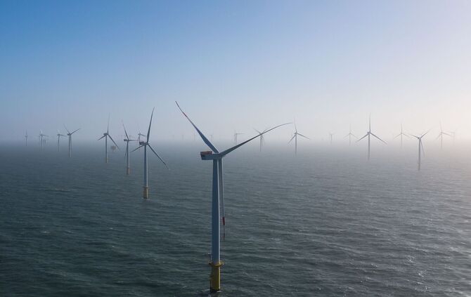 Einweihung RWE-Offshore-Windpark Kaskasi