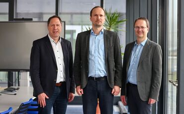 Haben bei den Stadtwerken Winnenden das Sagen: Aufsichtsratsvorsitzender Hartmut Holzwarth, technischer Prokurist Artur Mantel, 