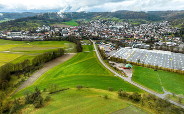 Hier soll das neue Rettungszentrum für Rudersberg entstehen.