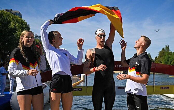 Schwimm-Europameisterschaften in Frankreich