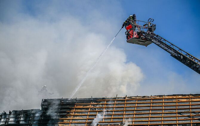 Brand in Altstadt von Schwäbisch Gmünd