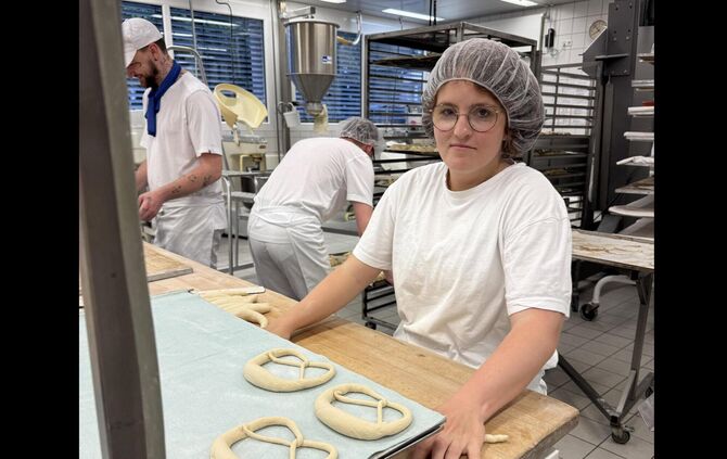 Bäckerfachwerkerin Maja hat ihre Leidenschaft zum Beruf gemacht. Nach ihrer Ausbildung im  BBW Waiblingen arbeitet die 24-Jährig