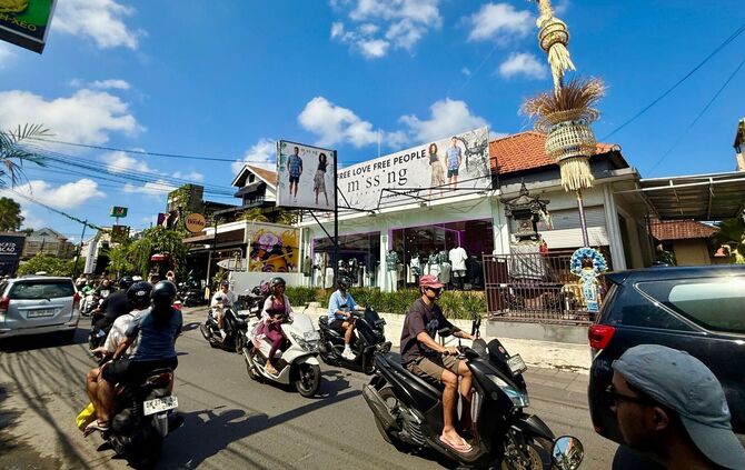 Verkehr auf Bali