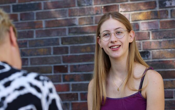 Svea Haas hat das Abitur mit der Traumnote 1,0 in der Tasche: Jetzt geht sie erstmal nach Indien.