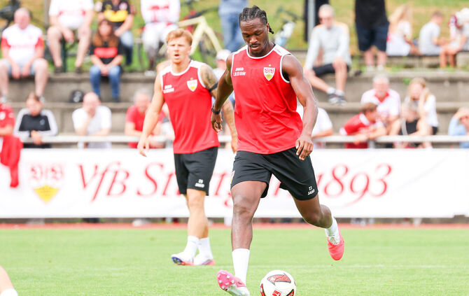 Dan-Axel Zagadou wird dem VfB wochenlang fehlen.