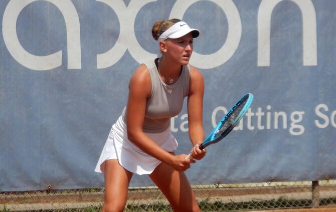 Helene Schnack vom TC Schorndorf verteidigte ihren Titel aus dem vergangenen Jahr.
