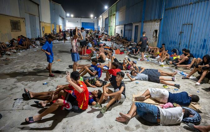 Migranten in Spanien - Exklave Ceuta
