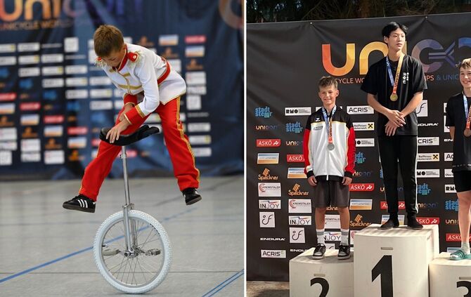 Henri Schaal (TSV Miedelsbach) ist Vizeweltmeister im X-Style.