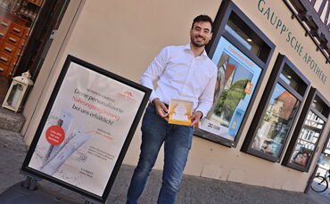 Mit Gentests aus der Aotheke sollen unter anderem passgenaue Nahrungsergänzungsmittel empfohlen werden können. Im Bild Christian