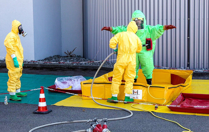 Ein 66-Jähriger wurde bei einem Arbeitsunfall schwer verletzt.