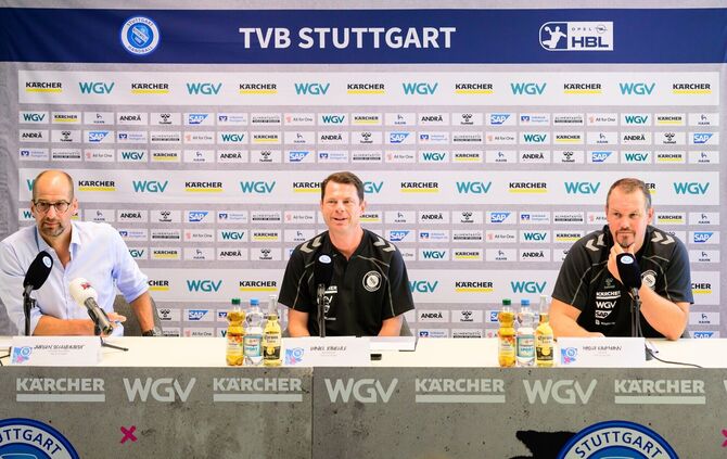 Die Pressekonferenz zur Vertragsverlängerung (von links): TVB-Geschäftsführer Jürgen Schweikardt, Moderator Daniel Räuchle und T