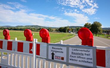Bereits Sommer bis Winter 2025 war die K 1857 zwischen Rommelshausen und Stetten wegen der Hangweide längere Zeit gesperrt - jet
