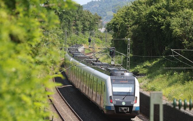 Die zwei Jugendlichen sind laut Angaben der Polizei auf die Kupplung einer S-Bahn aufgesprungen (Symbolfoto).