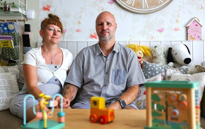 Sarah und Uwe Trentsch aus Althütte haben sich in der Selbsthilfe kennengelernt.