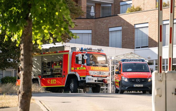 Explosionsgefahr wegen Gefahrstoff in Klinikapotheke